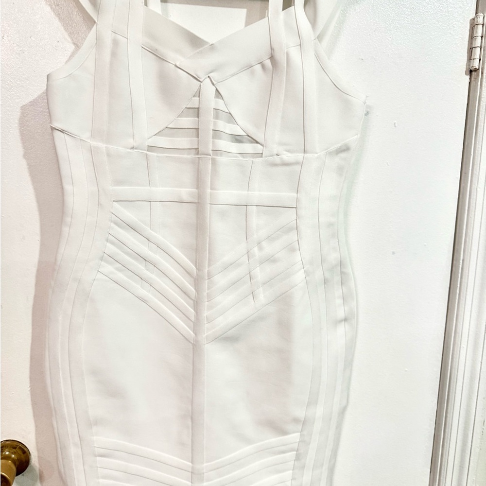 Dress- Woman’s Bodycon Dress - Picture 2 of 6